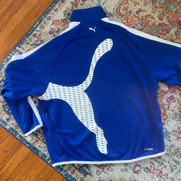 Puma 1/4 zip track top - Picture 3 of 4